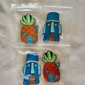 Spongebob Enamel Pin Sets